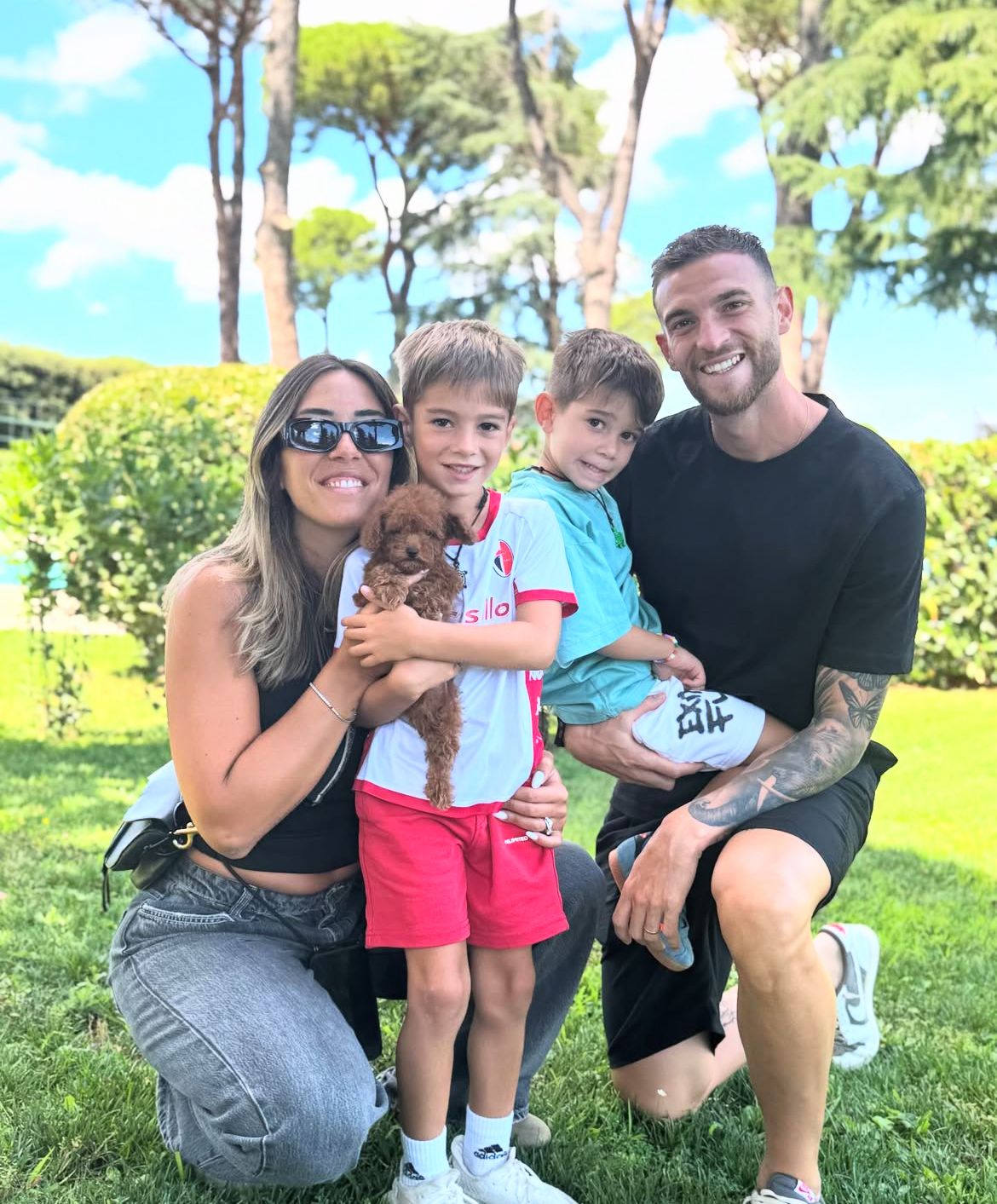 Rolling Dachshunds family